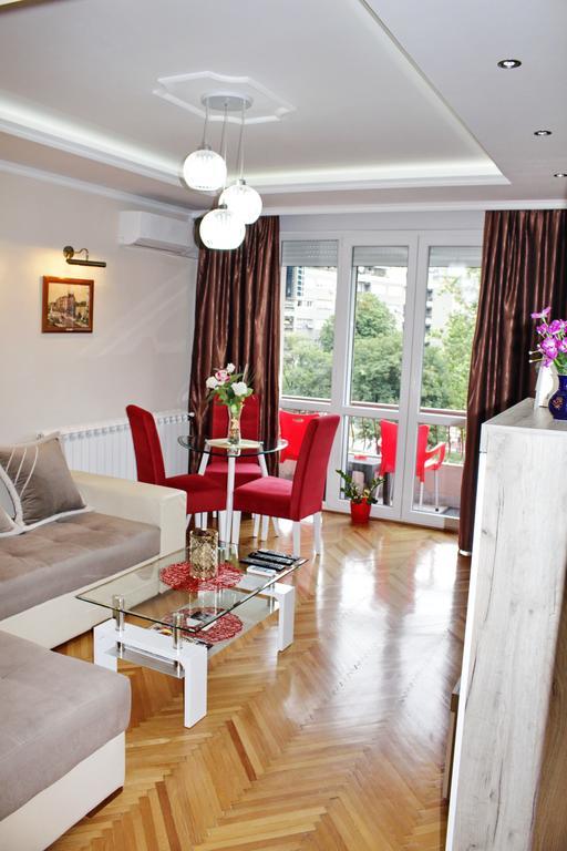 Kristi Lux Apartment Center Free Parking Fast Wifi Belgrado Esterno foto
